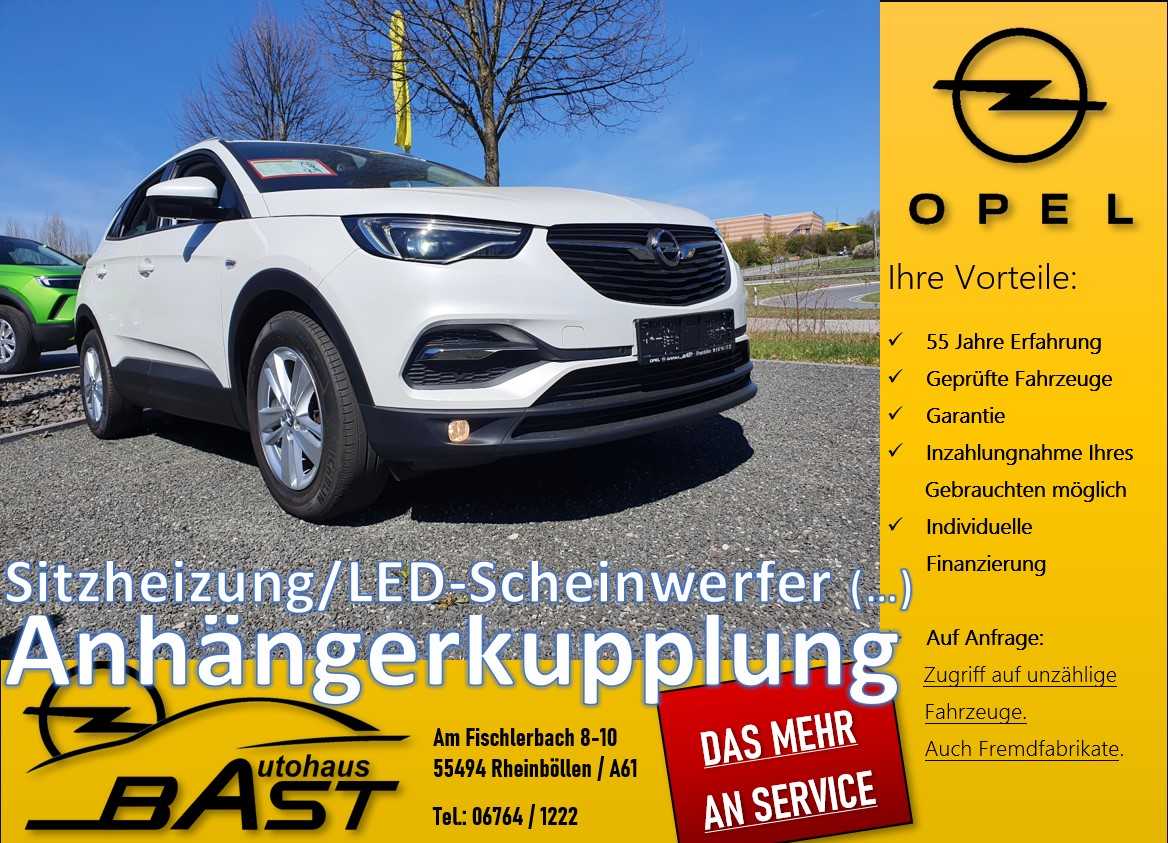 Opel Grandland X Business Innovation 131Ps Anhängerkupplung Rückfahrkamera AGR Sitze Sitzheizung Lenkradheizung
