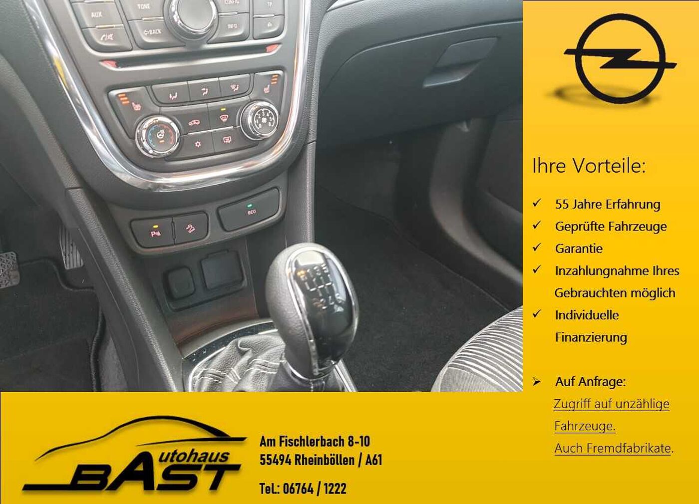 X Opel Mokka 13 Allrad 4x4 1 4 Turbo Sitz Lenkradheizung Klimaanlage Tempomat Parktilot 6