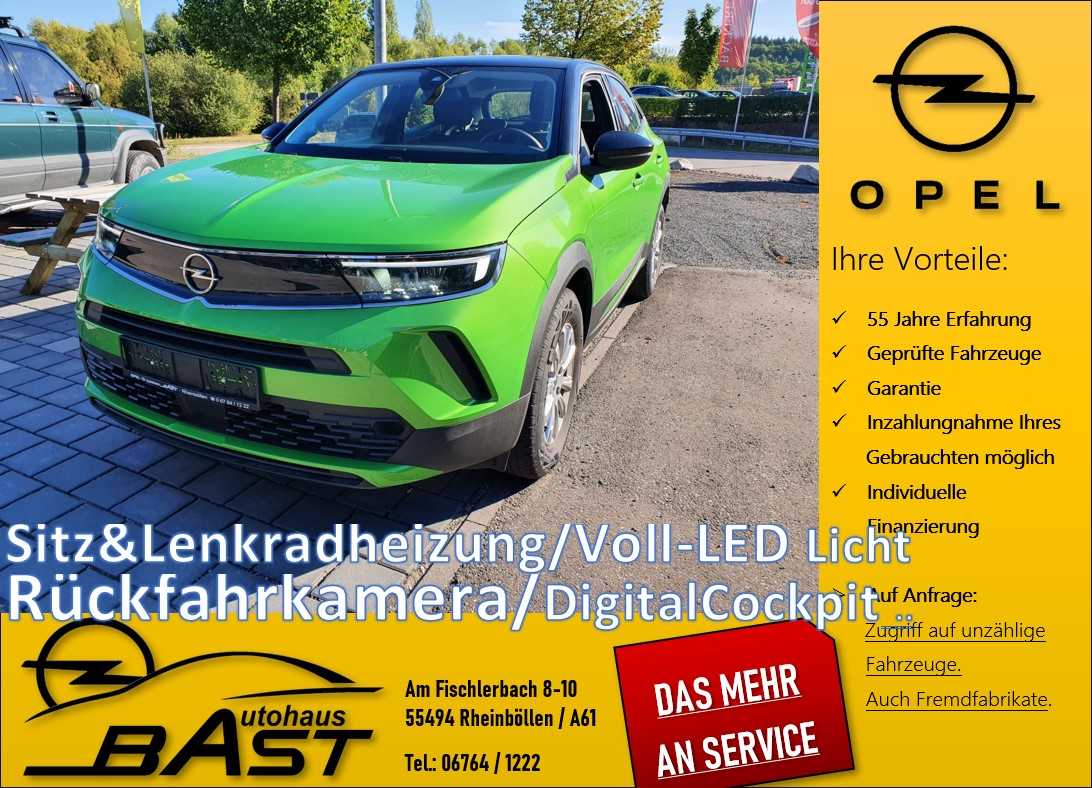 Opel Mokka-B (Neues Modell) mit Sitzheizung Lenrkadheizung Rückfahrkamera LED Scheinwerfern Digitales Cockpit TouchRadio (. .)