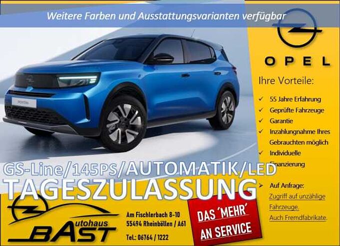 Opel Frontera 2025 GS AUTOMATIK 145PS 