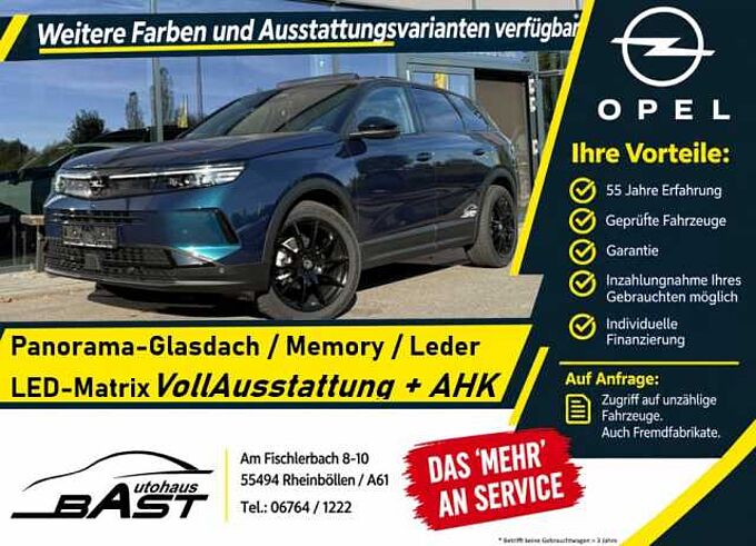 Opel Grandland 2026 MHEV 145PS GS AUTOMATIK VOLLLEDER PANORAMA SOUNDSYSTEM MATRIX-LED