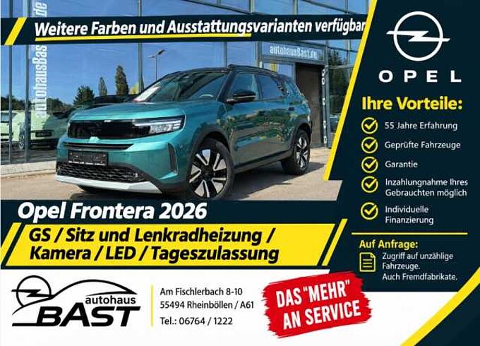Opel Frontera -Neues Modell- GS AUTOMATIK 145PS 