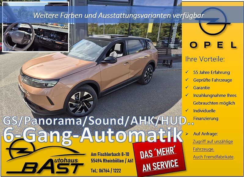 Opel Grandland 2025 145PS GS-Ausstattung Anhängerkupplung Allwetter etc.
