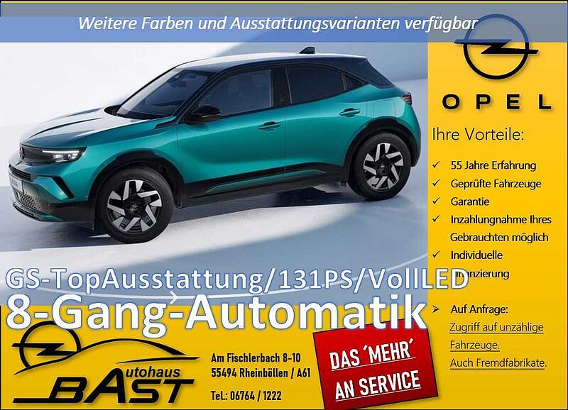 Opel Mokka-B GS Automatik Tageszulassung Facelift