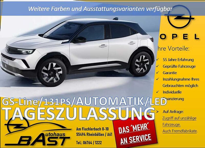 Opel Mokka-B GS Automatik Tageszulassung Facelift